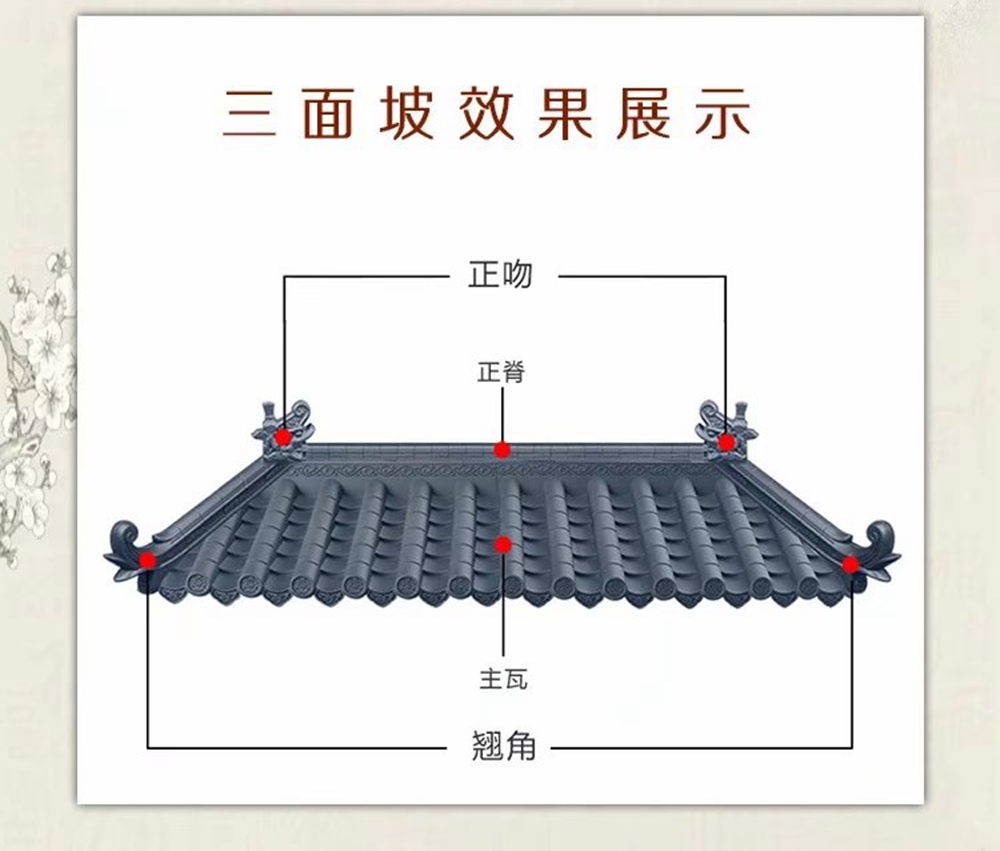 仿古一体瓦